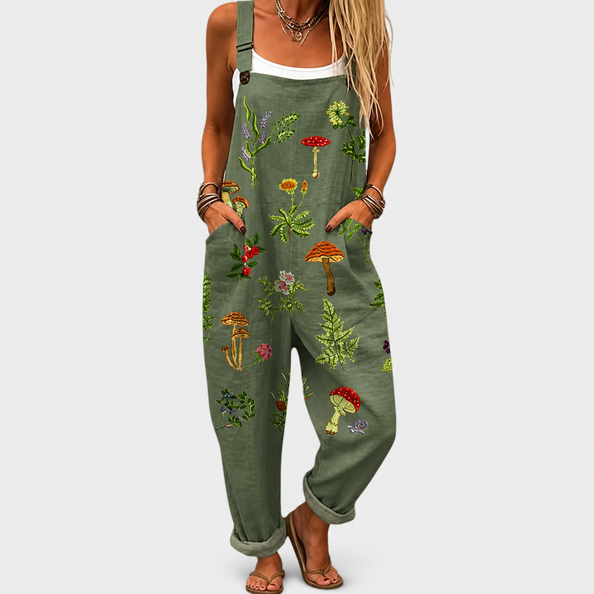 Jumpsuit Estampado Cómodo