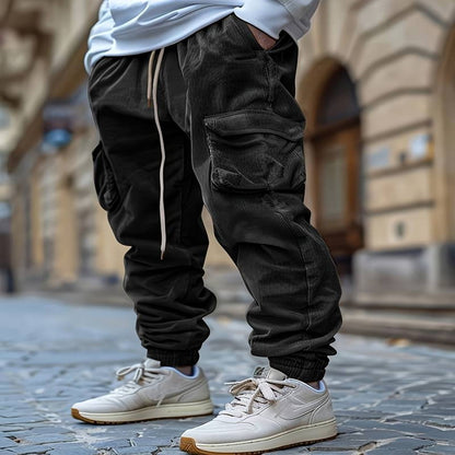 Breathable Drawstring Cargo Pants