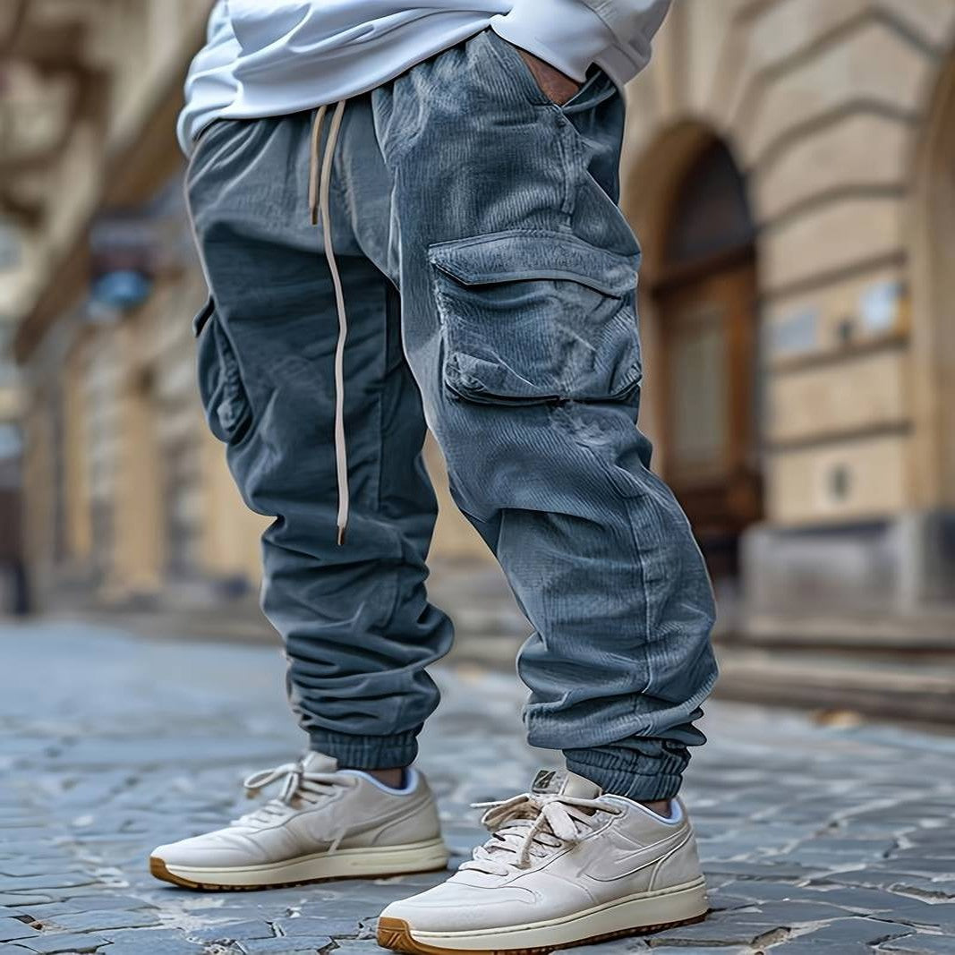 Breathable Drawstring Cargo Pants