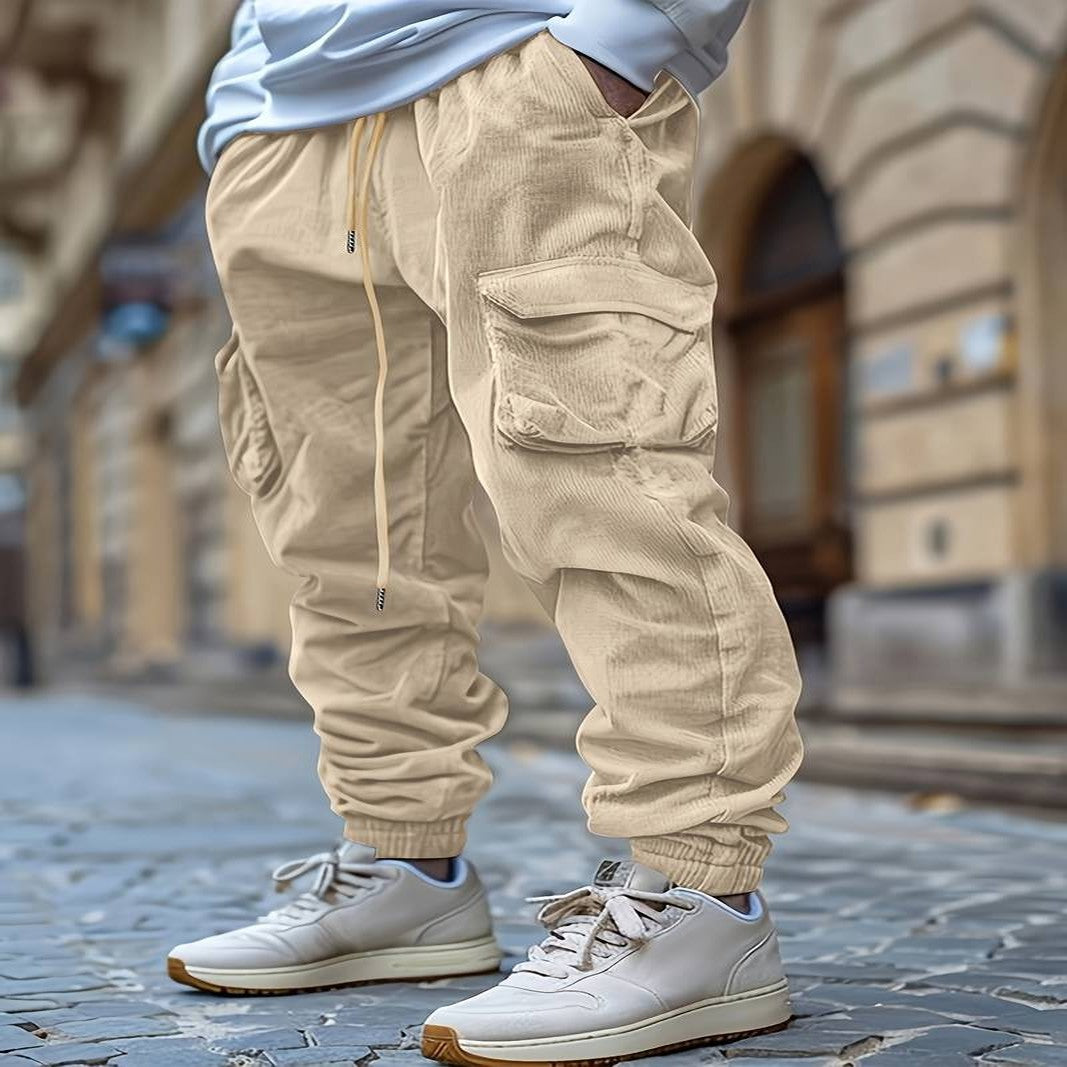 Breathable Drawstring Cargo Pants