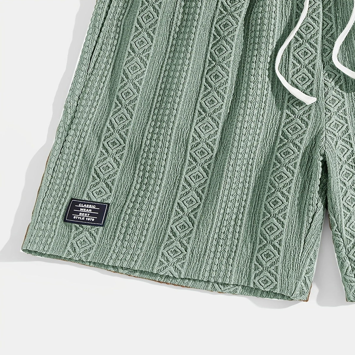 Ale - Pantalones Cortos Con Cintura Ajustable Con Cordón