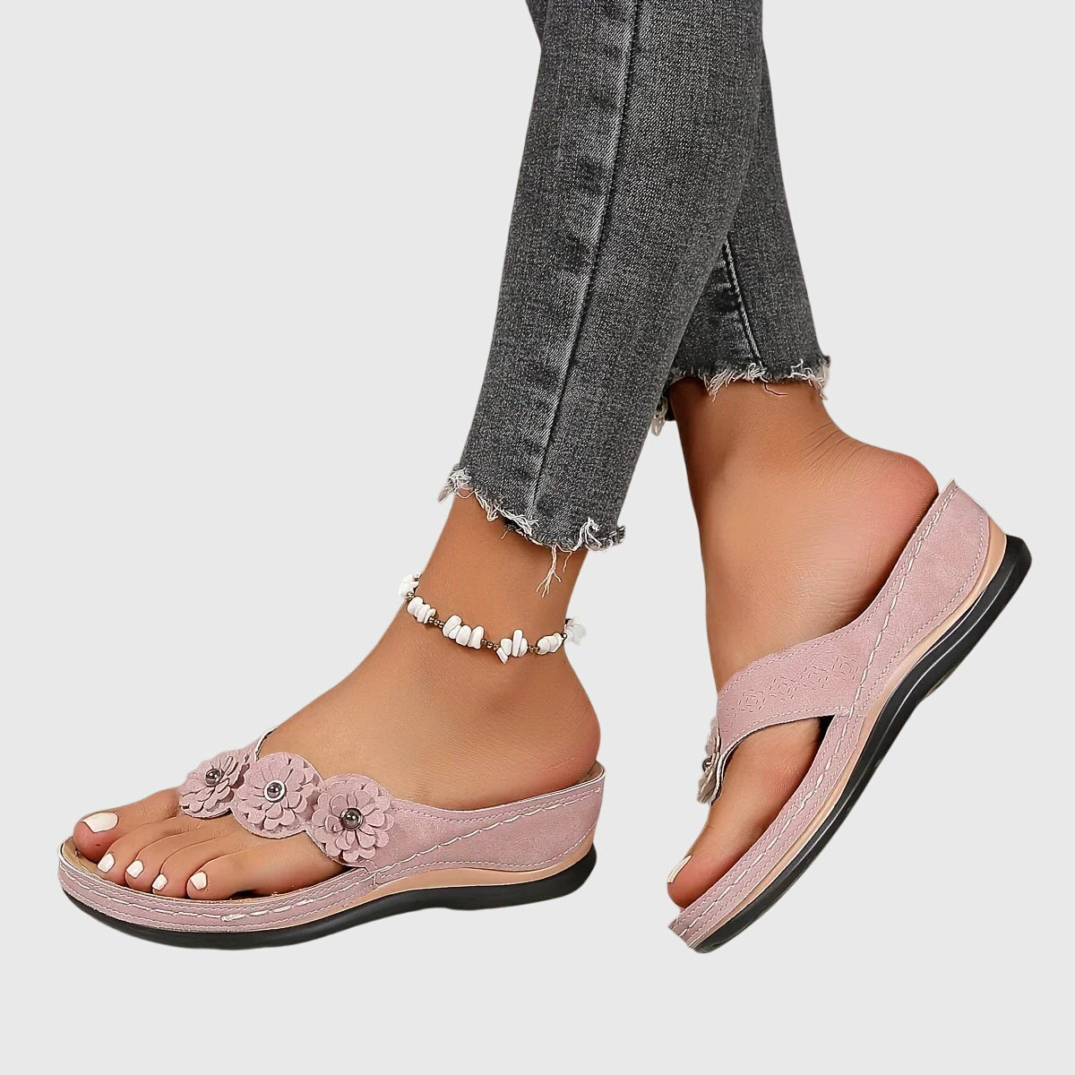 Alexis | Chanclas ortopédicas con soporte de arco y absorción de impactos