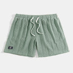 Ale - Drawstring Adjustable Waist Shorts