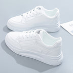 Lucía | Zapatillas Blancas Chic, Ligeras y Cómodas