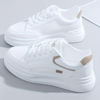 Lucía | Zapatillas Blancas Chic, Ligeras y Cómodas