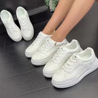 Lucía | Zapatillas Blancas Chic, Ligeras y Cómodas