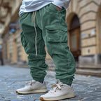 Breathable Drawstring Cargo Pants