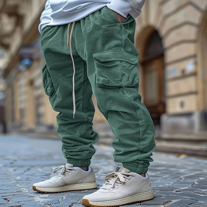 Breathable Drawstring Cargo Pants