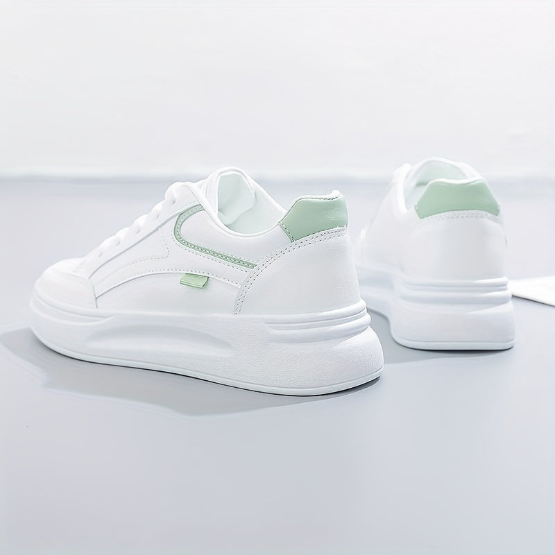 Lucía | Zapatillas Blancas Chic, Ligeras y Cómodas
