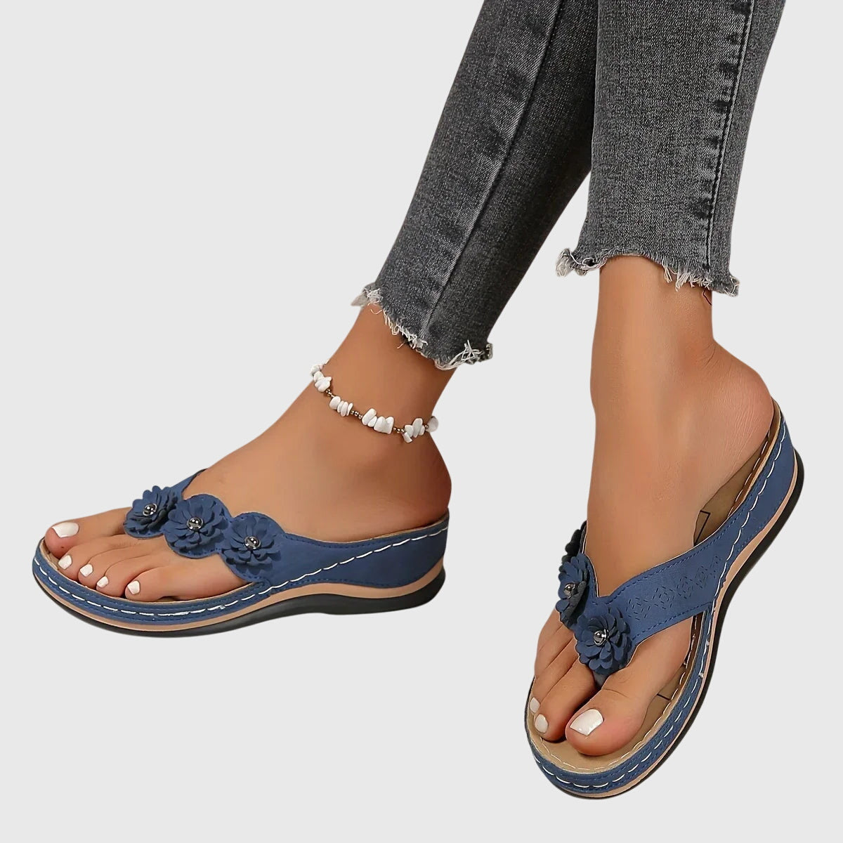Alexis | Chanclas ortopédicas con soporte de arco y absorción de impactos