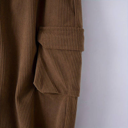 Breathable Drawstring Cargo Pants