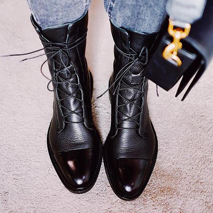Lisa | Women's leather boots with cushioned interior and durable sole
