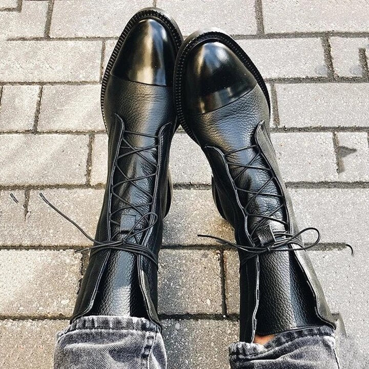 Lisa | Women's leather boots with cushioned interior and durable sole