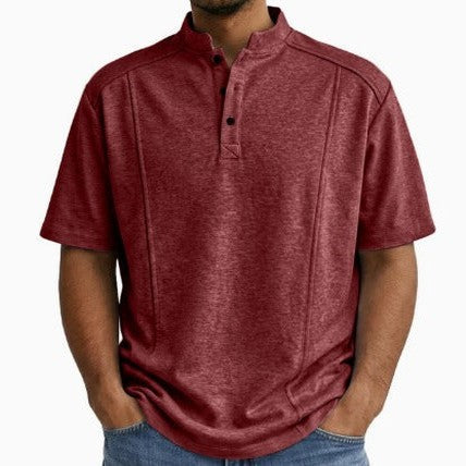 Brian - Playera cómoda de manga corta