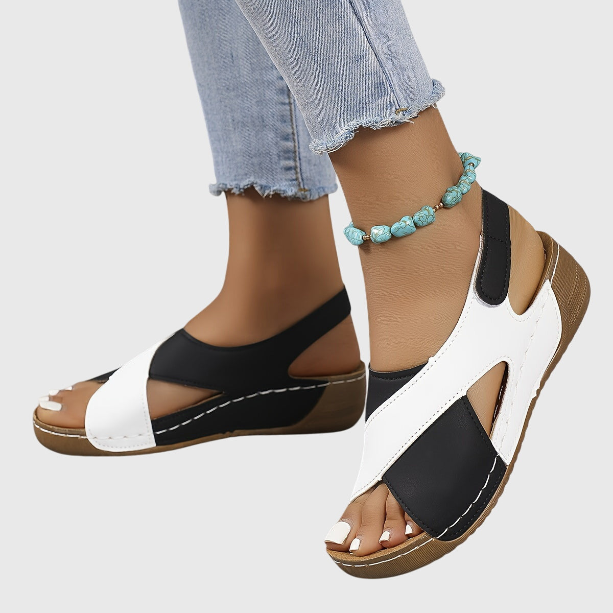Ainsley | Sandalias ortopédicas cómodas con tiras ajustables