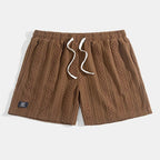 Ale - Drawstring Adjustable Waist Shorts