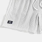 Ale - Drawstring Adjustable Waist Shorts