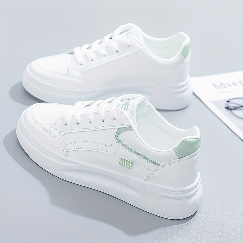Lucía | Zapatillas Blancas Chic, Ligeras y Cómodas