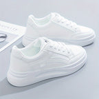 Lucía | Zapatillas Blancas Chic, Ligeras y Cómodas