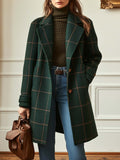 Jennifer | Plaid Wool Coat