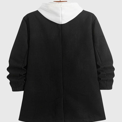 William | Men's Classic Double-Breasted Wool Trench Coat