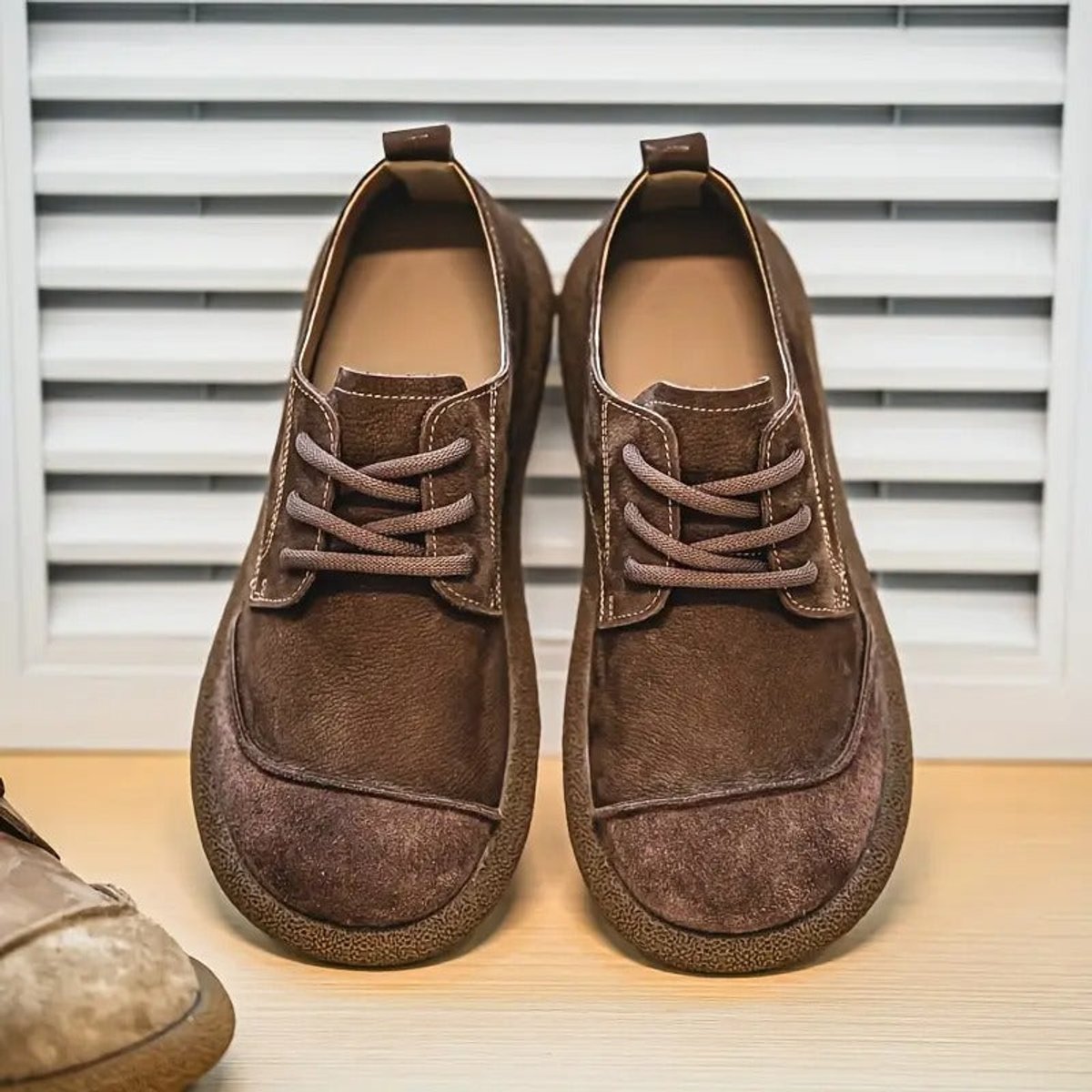 Daniel | Men's Orthopedic Padded Leather Lace-Up Casual Shoes