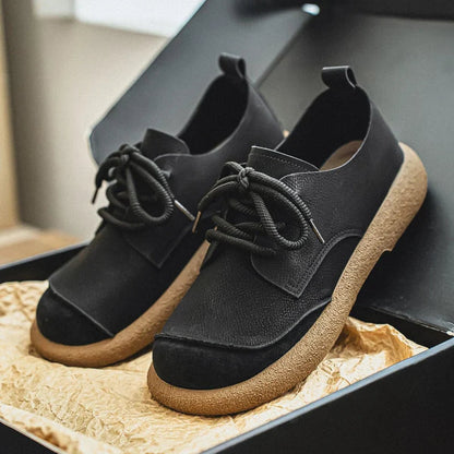 Daniel | Men's Orthopedic Padded Leather Lace-Up Casual Shoes