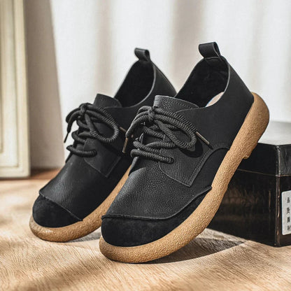 Daniel | Men's Orthopedic Padded Leather Lace-Up Casual Shoes