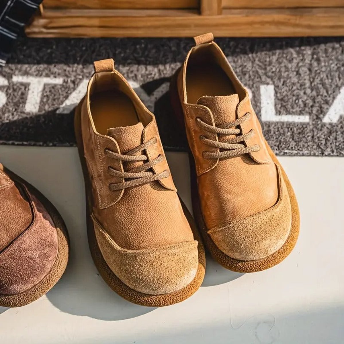 Daniel | Men's Orthopedic Padded Leather Lace-Up Casual Shoes
