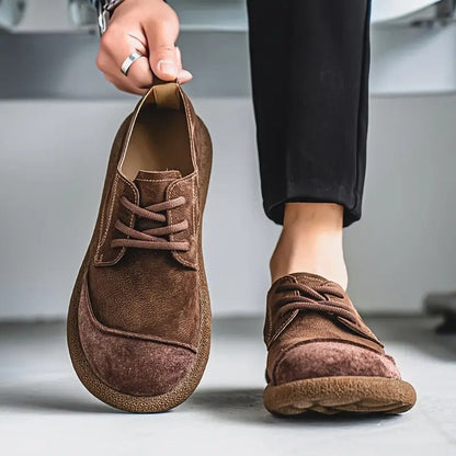 Daniel | Men's Orthopedic Padded Leather Lace-Up Casual Shoes