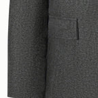 Sebastian | Gabardina de Lana con Botonadura Simple para Hombre