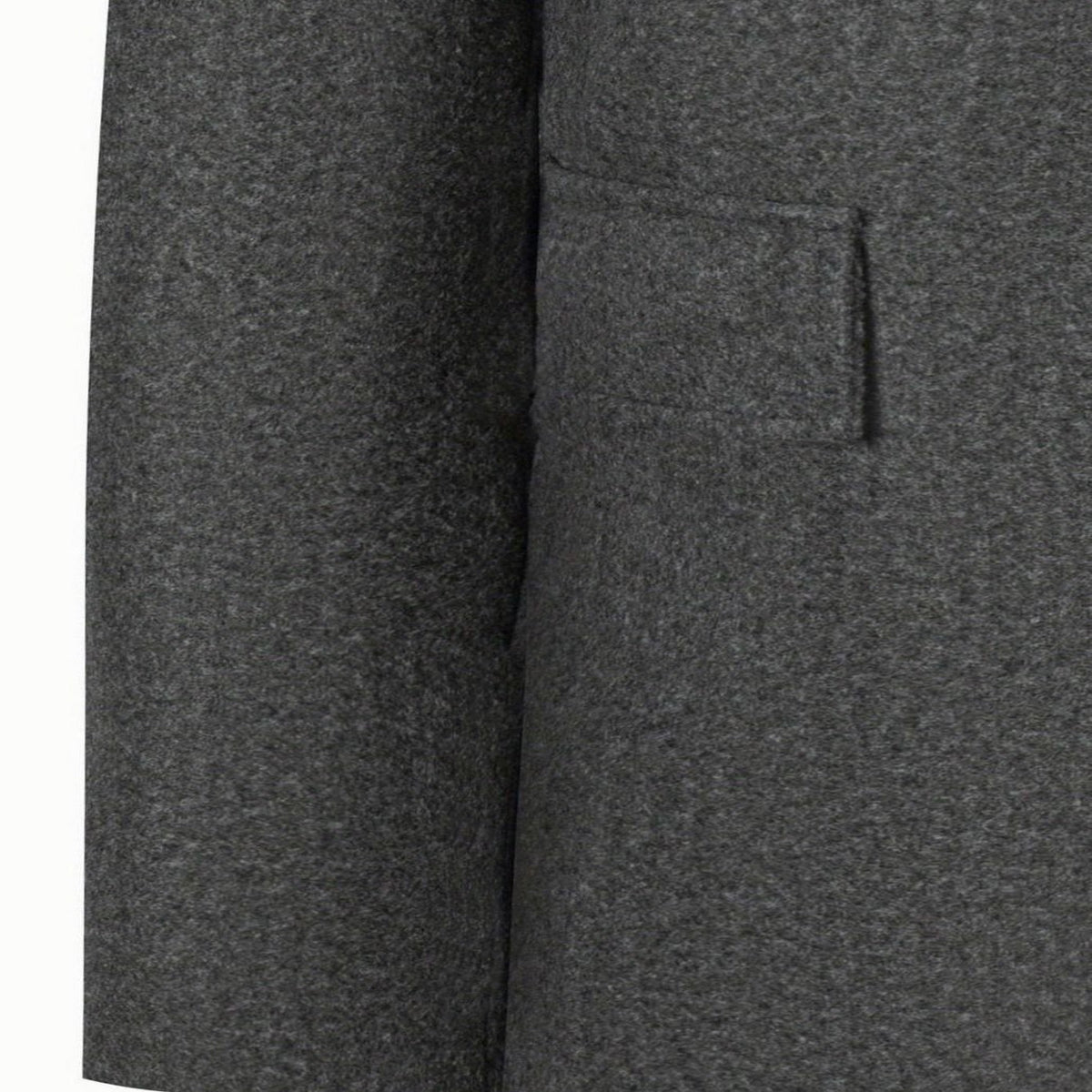 Sebastian | Men's Single-Breasted Wool Trench Coat