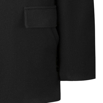 Sebastian | Men's Single-Breasted Wool Trench Coat
