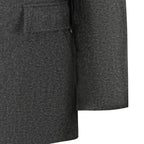 Sebastian | Gabardina de Lana con Botonadura Simple para Hombre