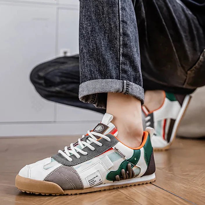 Daniel | Men's Suede and Mesh Trail Sneakers
