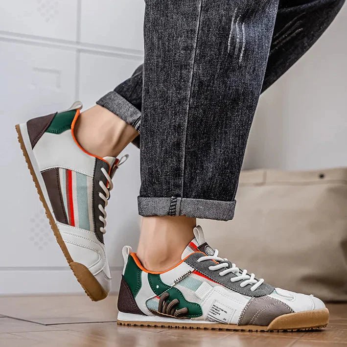 Daniel | Men's Suede and Mesh Trail Sneakers