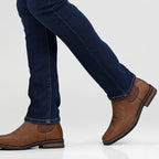 Daniel | Botines Chelsea Estilo Western sin Cordones para Hombre
