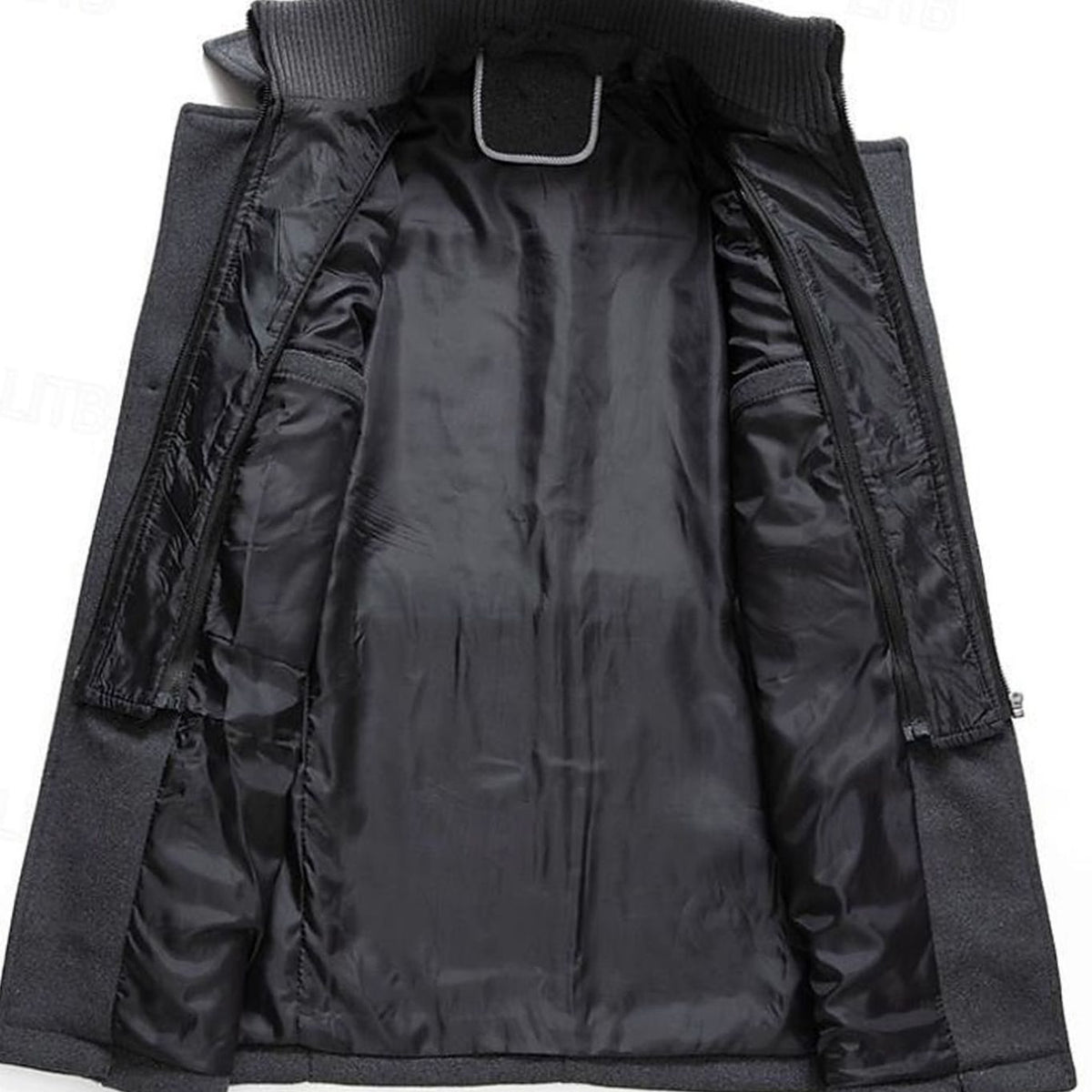 Sebastian | Men's Double-Breasted Tailored Wool Trench Coat