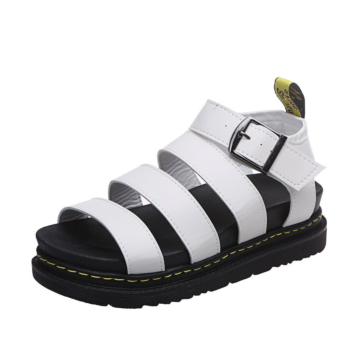 Eleanor | Strappy platform sandals with buckle and chunky sole
