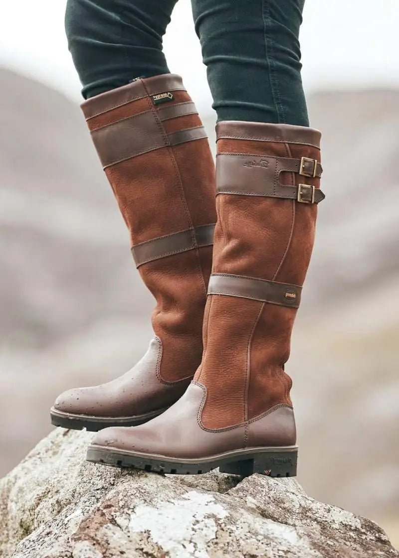 Penelope | Women's waterproof knee-high leather boots